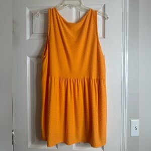 Chic Soul Orange Tank Top